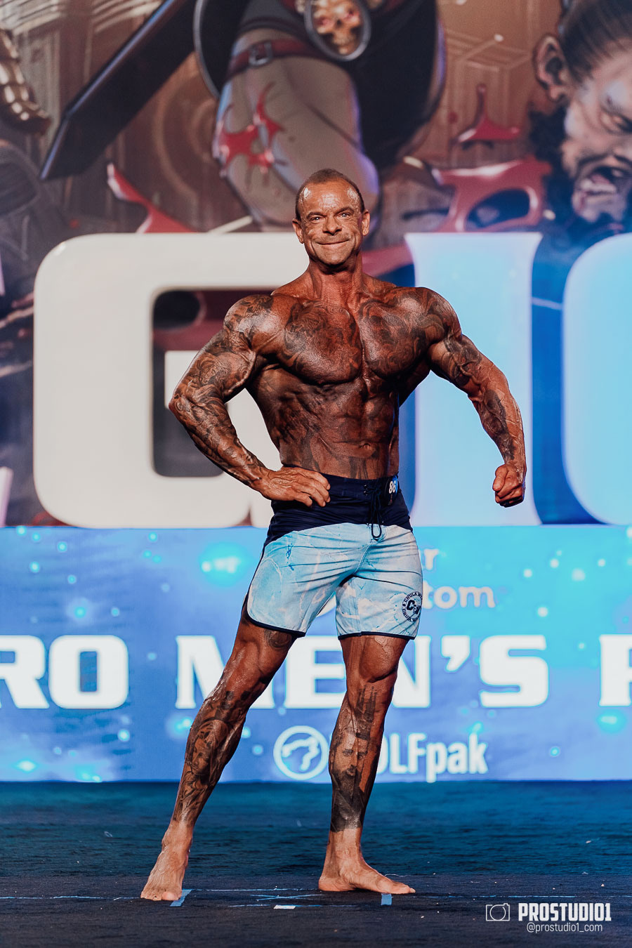 MEN’S FINAL IFBB PRO MASTERS. Photo & Video Production Studio #1