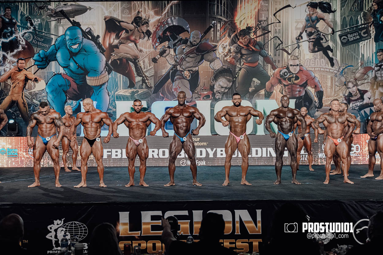 PRO MEN’S BODYBUILDING LEGION SPORTS FEST. Photo & Video Production Studio #1