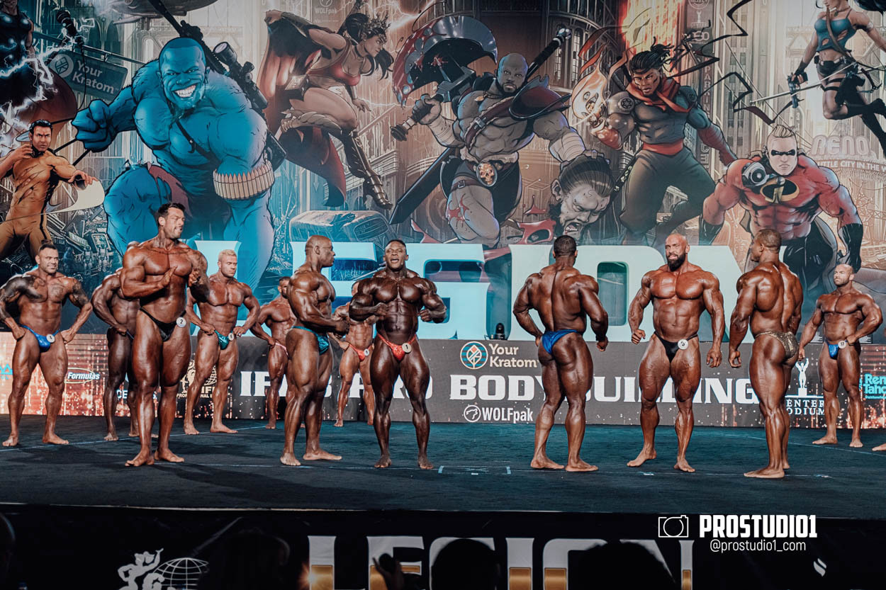 PRO MEN’S BODYBUILDING LEGION SPORTS FEST. Photo & Video Production Studio #1