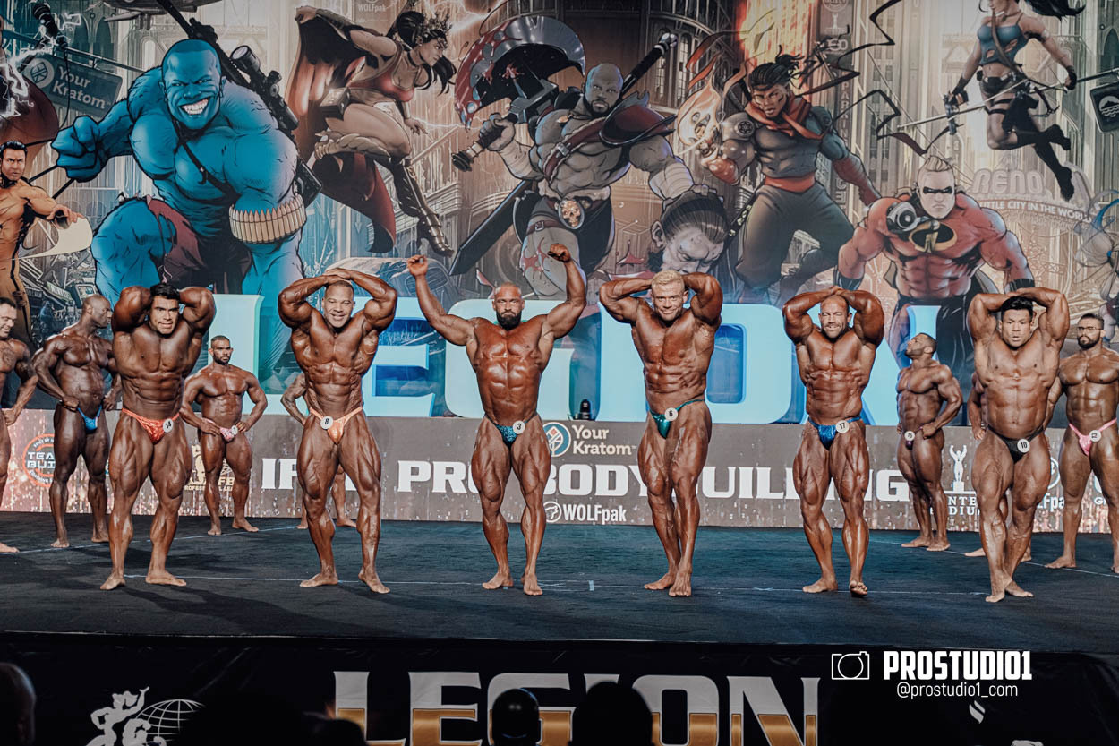 PRO MEN’S BODYBUILDING LEGION SPORTS FEST. Photo & Video Production Studio #1