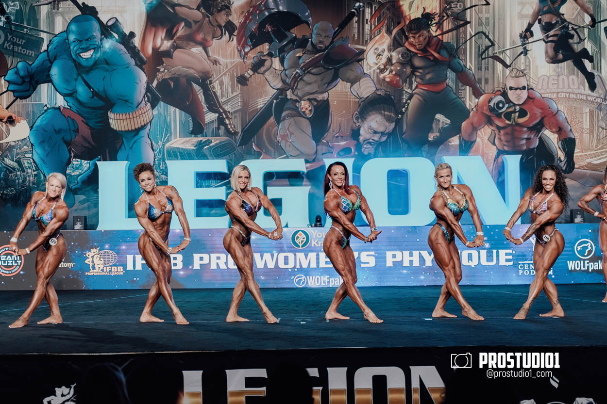 PRO WOMEN’S PHYSIQUE LEGION SPORTS FEST. Photo & Video Production Studio #1