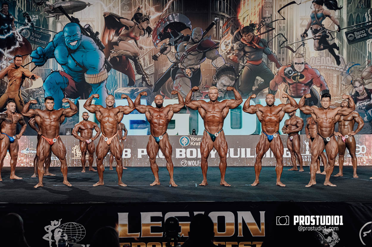 PRO MEN’S BODYBUILDING LEGION SPORTS FEST. Photo & Video Production Studio #1