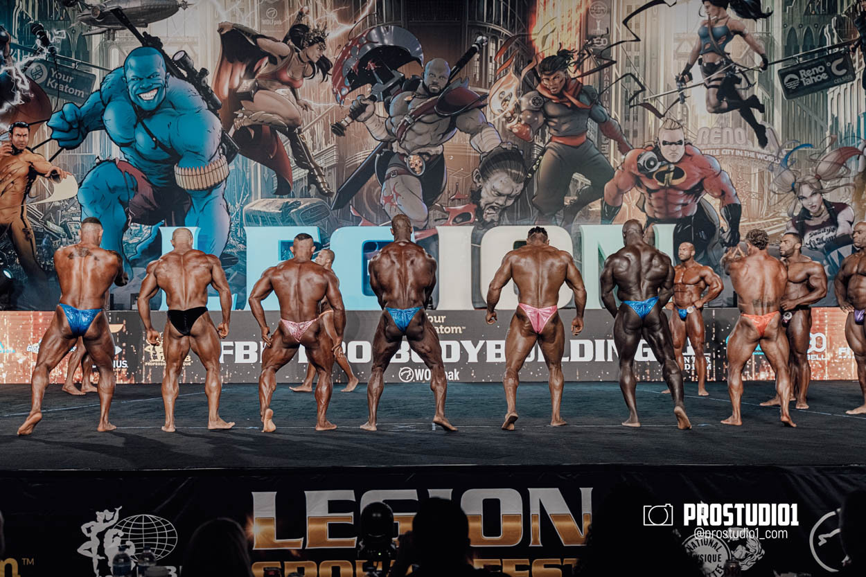 PRO MEN’S BODYBUILDING LEGION SPORTS FEST. Photo & Video Production Studio #1