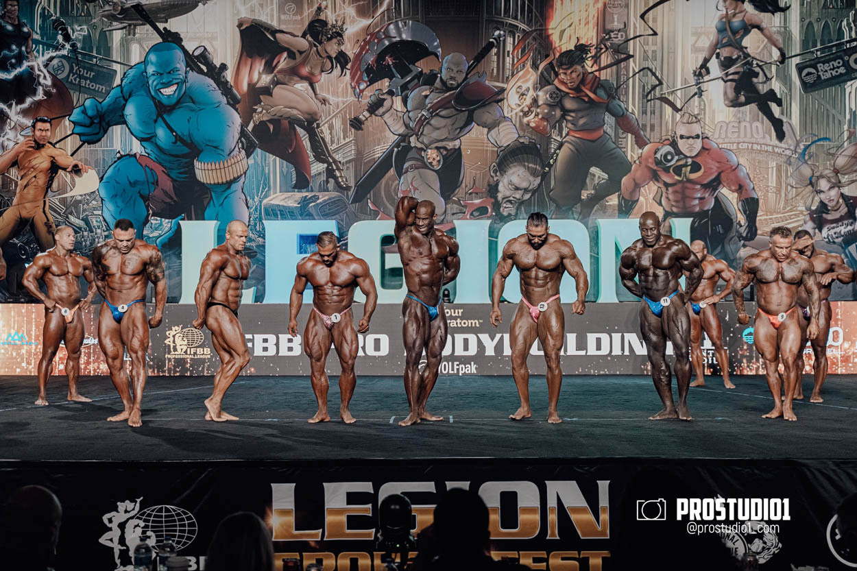 PRO MEN’S BODYBUILDING LEGION SPORTS FEST. Photo & Video Production Studio #1