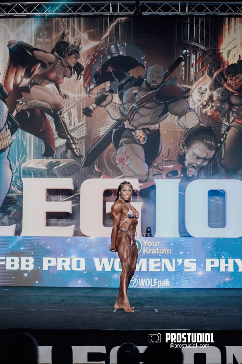 PRO WOMEN’S PHYSIQUE LEGION SPORTS FEST. Photo & Video Production Studio #1