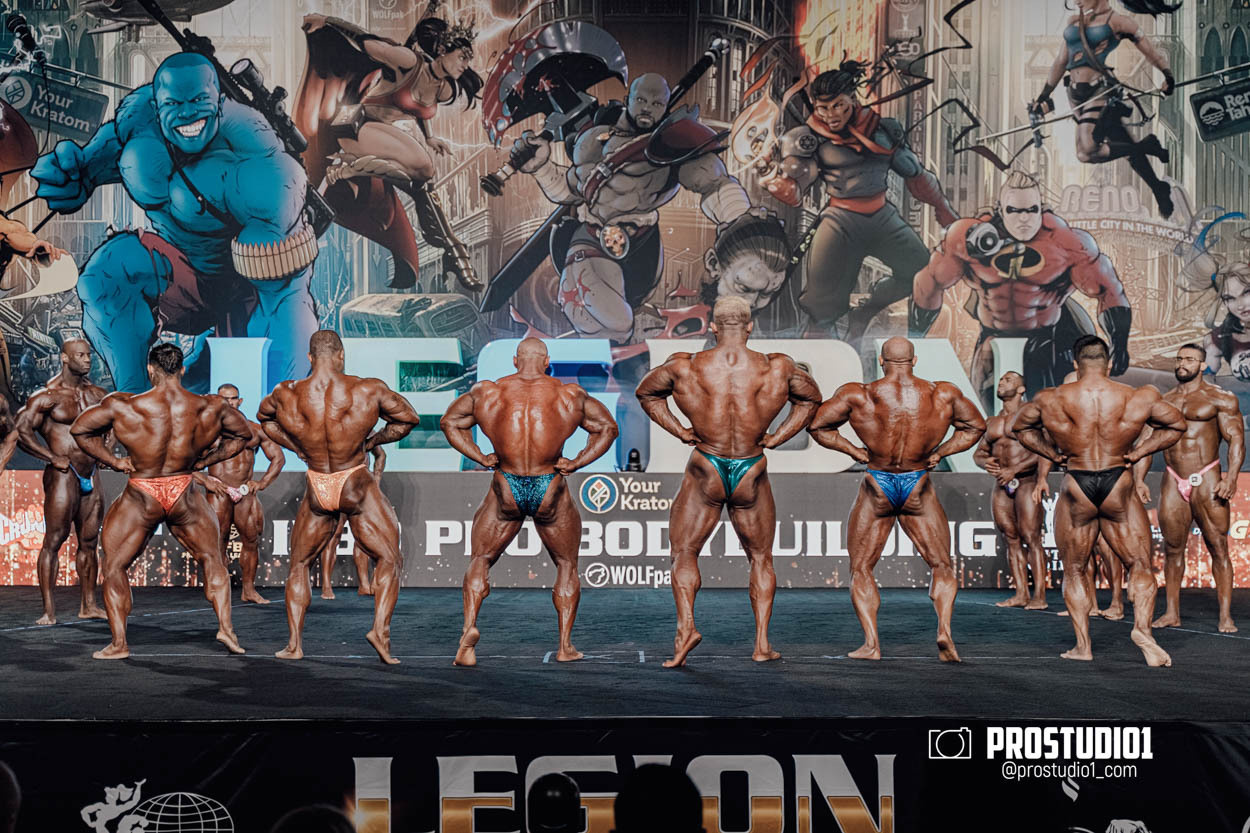 PRO MEN’S BODYBUILDING LEGION SPORTS FEST. Photo & Video Production Studio #1