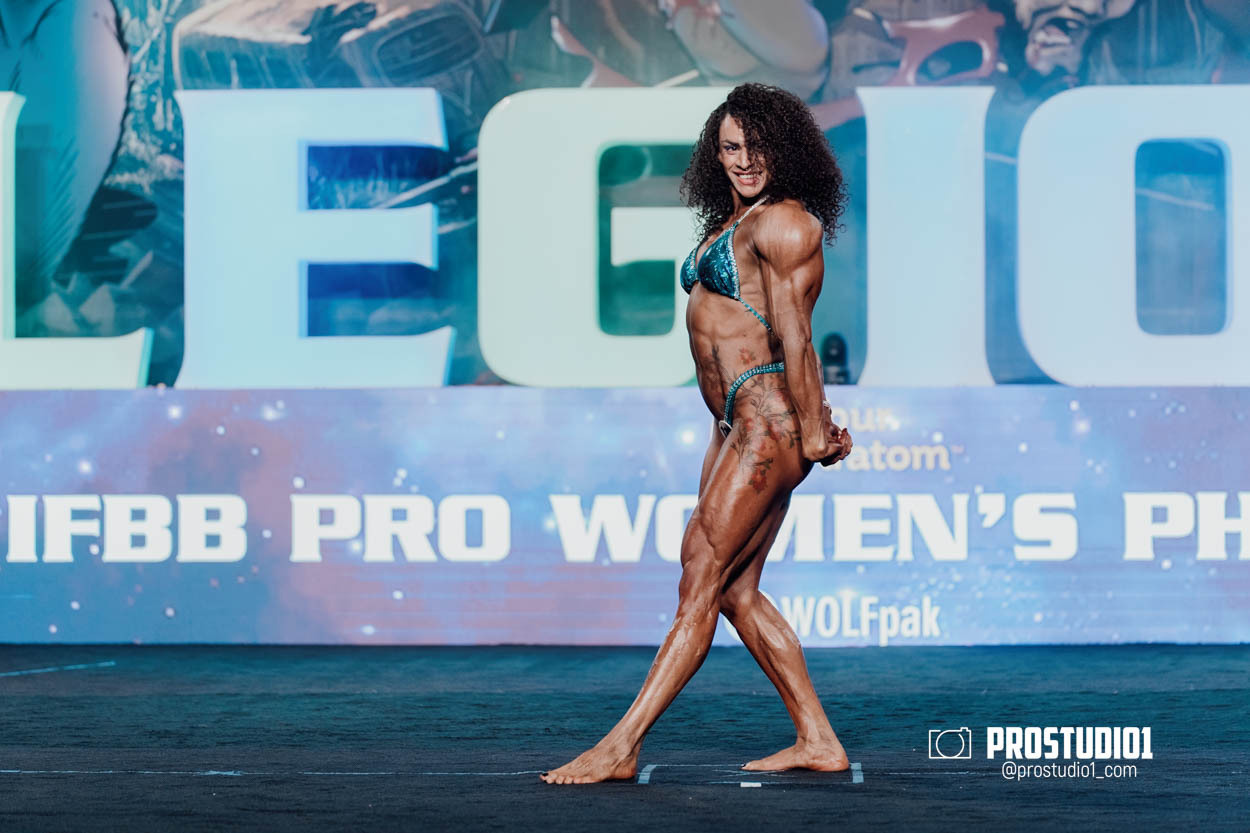 PRO WOMEN’S PHYSIQUE LEGION SPORTS FEST. Photo & Video Production Studio #1