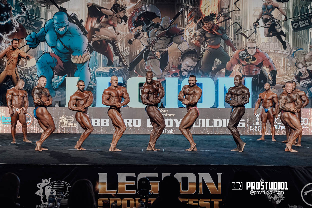 PRO MEN’S BODYBUILDING LEGION SPORTS FEST. Photo & Video Production Studio #1
