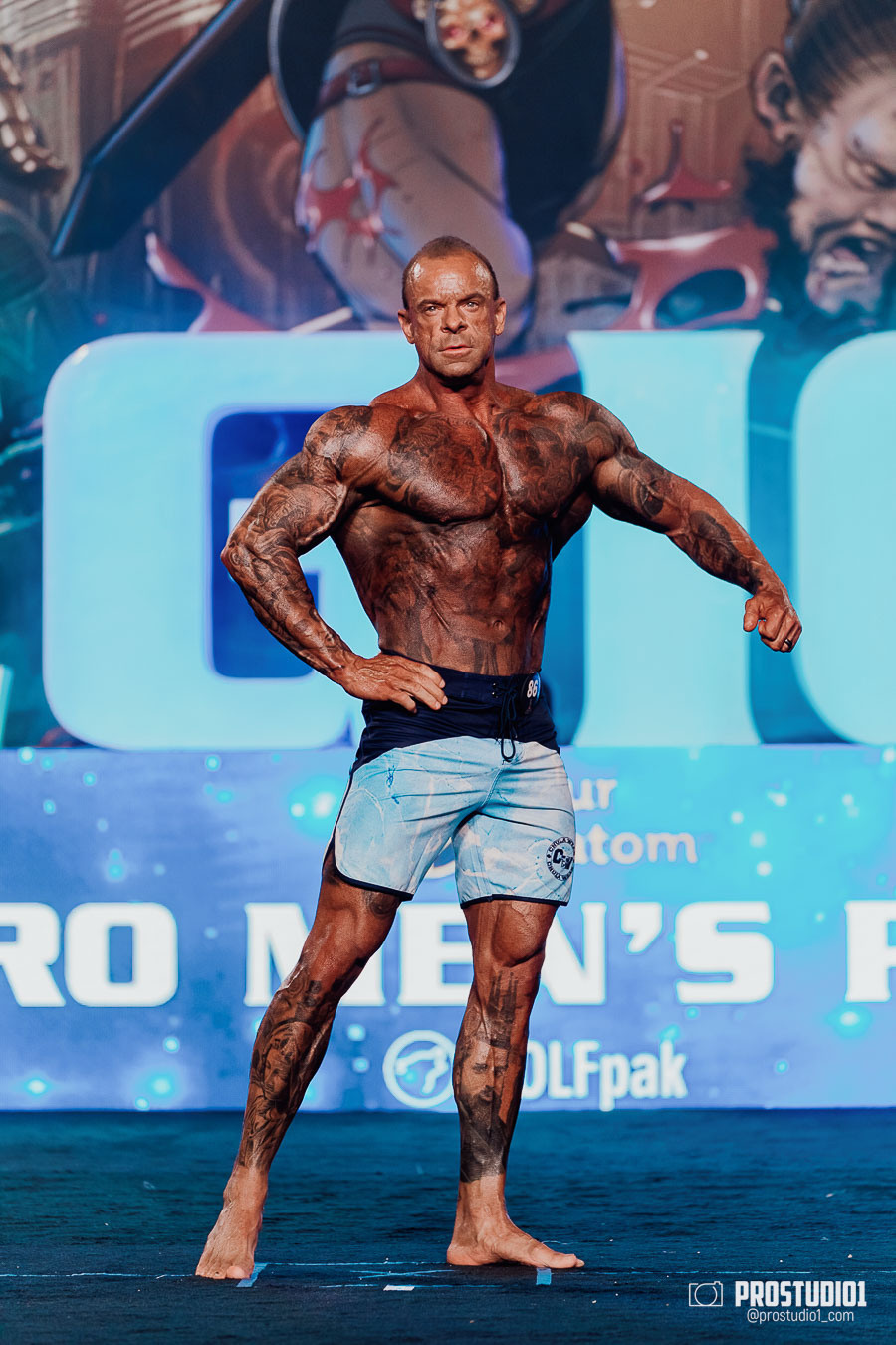 MEN’S FINAL IFBB PRO MASTERS. Photo & Video Production Studio #1