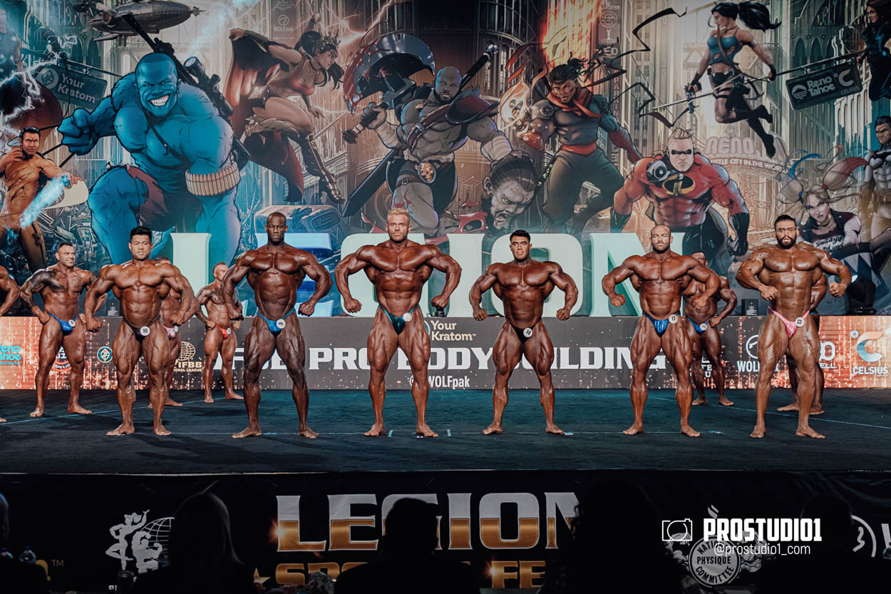PRO MEN’S BODYBUILDING LEGION SPORTS FEST. Photo & Video Production Studio #1