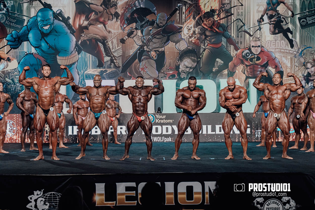 PRO MEN’S BODYBUILDING LEGION SPORTS FEST. Photo & Video Production Studio #1