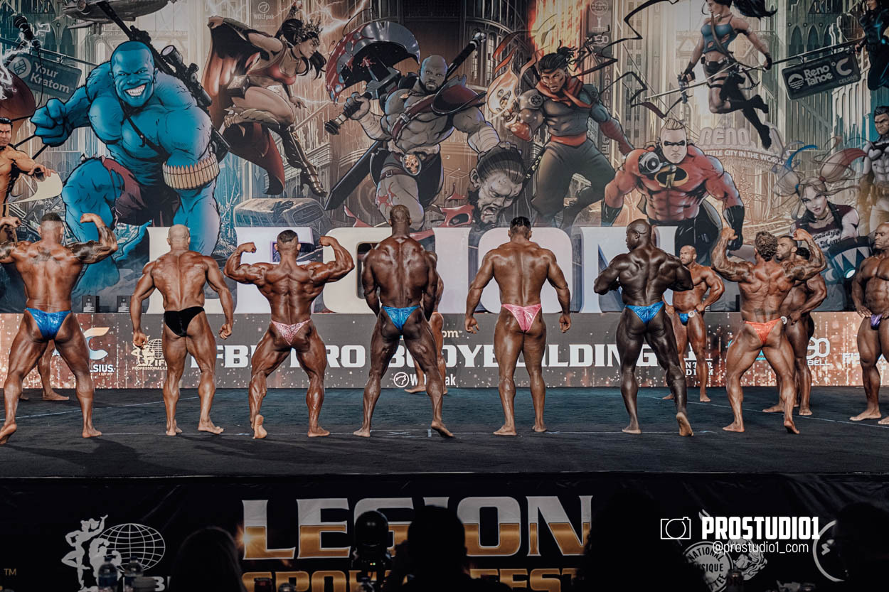PRO MEN’S BODYBUILDING LEGION SPORTS FEST. Photo & Video Production Studio #1