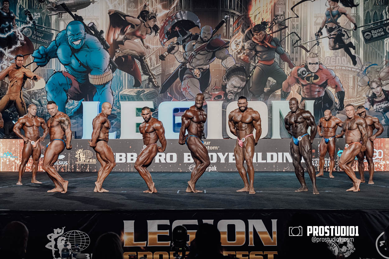 PRO MEN’S BODYBUILDING LEGION SPORTS FEST. Photo & Video Production Studio #1