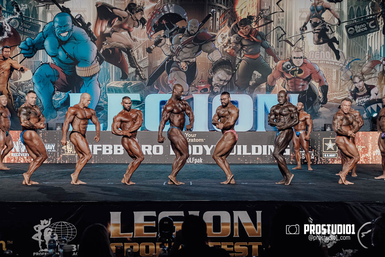 PRO MEN’S BODYBUILDING LEGION SPORTS FEST. Photo & Video Production Studio #1