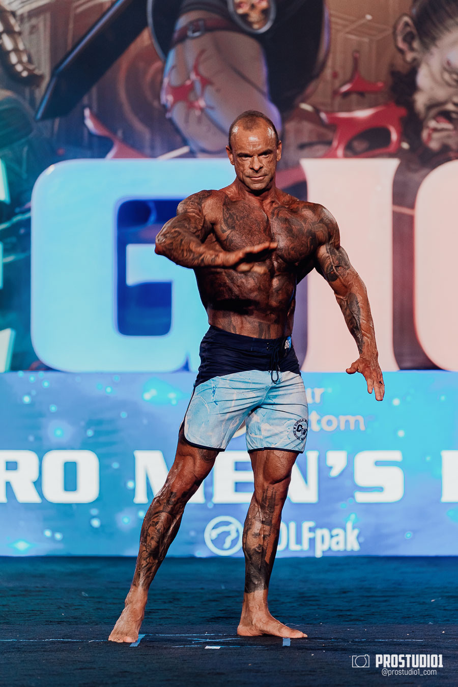 MEN’S FINAL IFBB PRO MASTERS. Photo & Video Production Studio #1