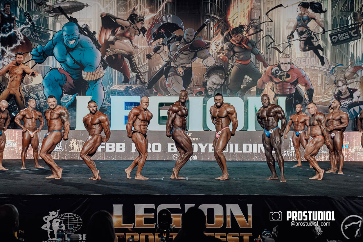 PRO MEN’S BODYBUILDING LEGION SPORTS FEST. Photo & Video Production Studio #1