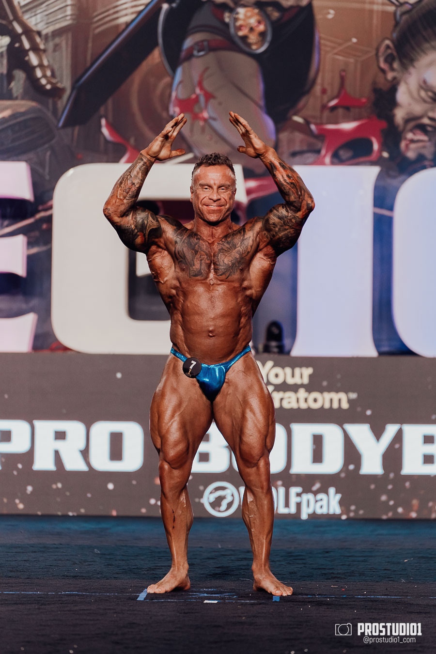 MEN’S FINAL IFBB PRO MASTERS. Photo & Video Production Studio #1