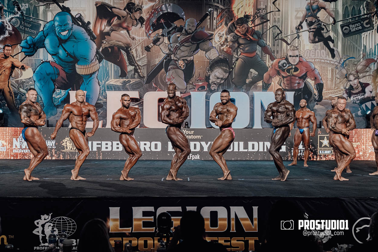 PRO MEN’S BODYBUILDING LEGION SPORTS FEST. Photo & Video Production Studio #1