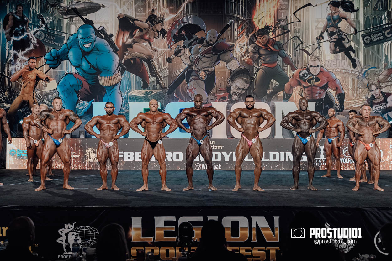 PRO MEN’S BODYBUILDING LEGION SPORTS FEST. Photo & Video Production Studio #1