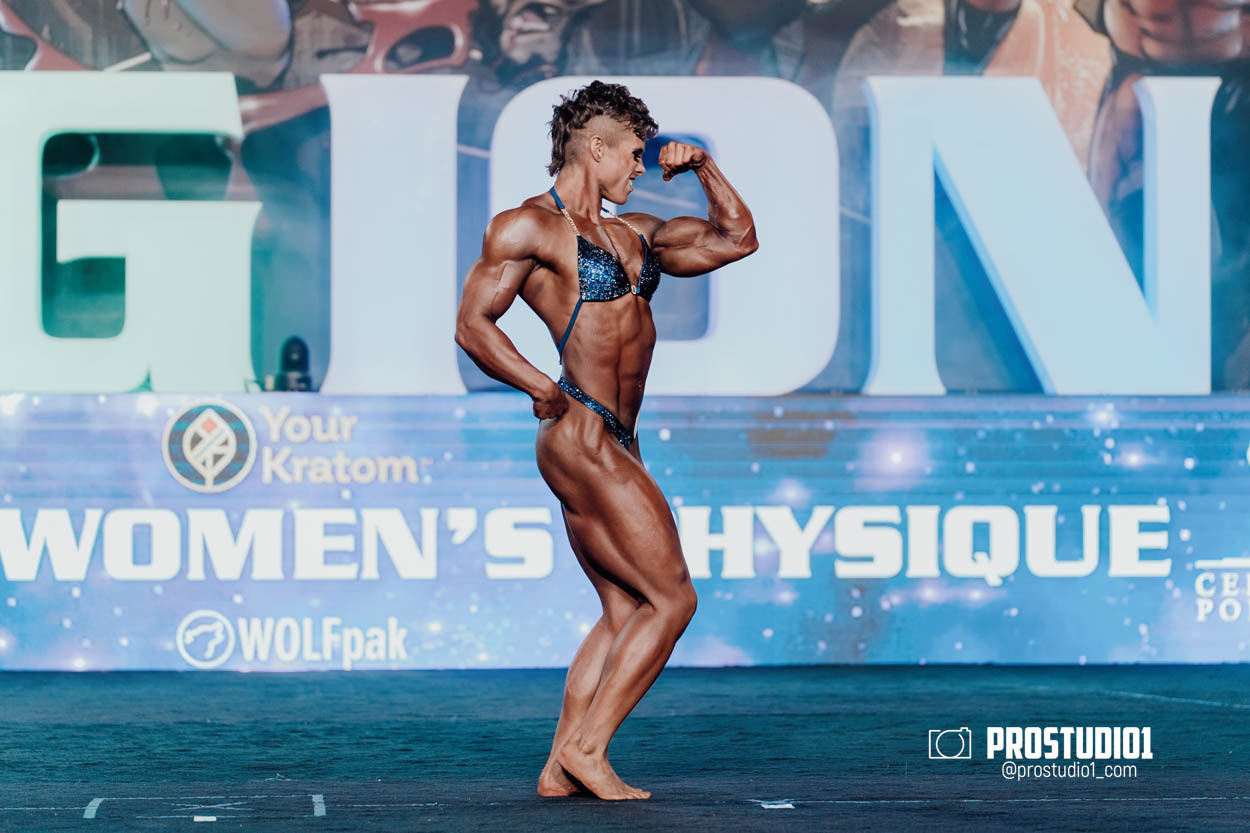 PRO WOMEN’S PHYSIQUE LEGION SPORTS FEST. Photo & Video Production Studio #1