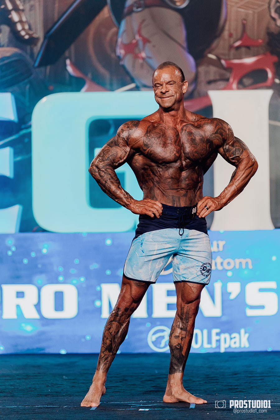 MEN’S FINAL IFBB PRO MASTERS. Photo & Video Production Studio #1