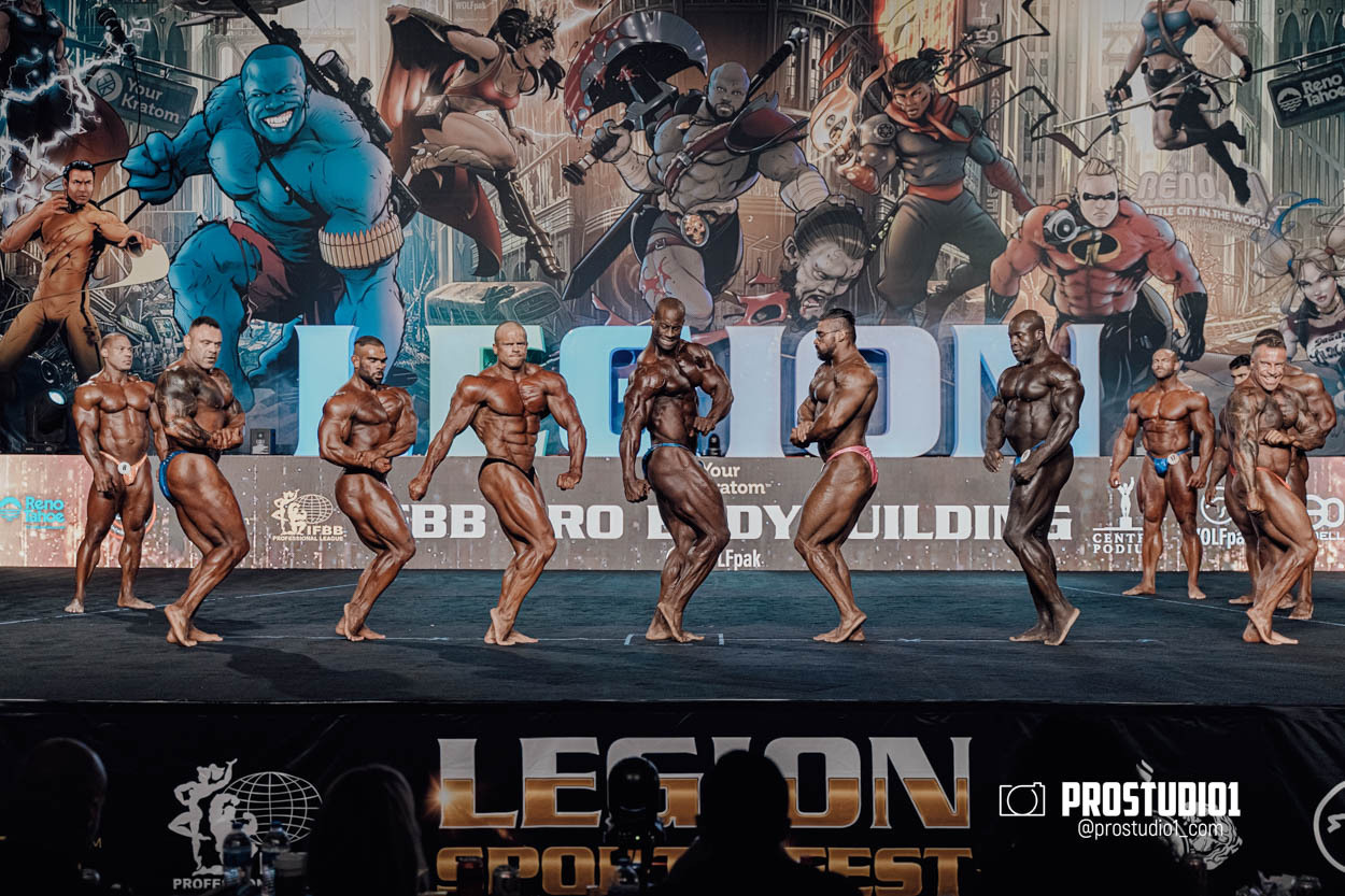 PRO MEN’S BODYBUILDING LEGION SPORTS FEST. Photo & Video Production Studio #1