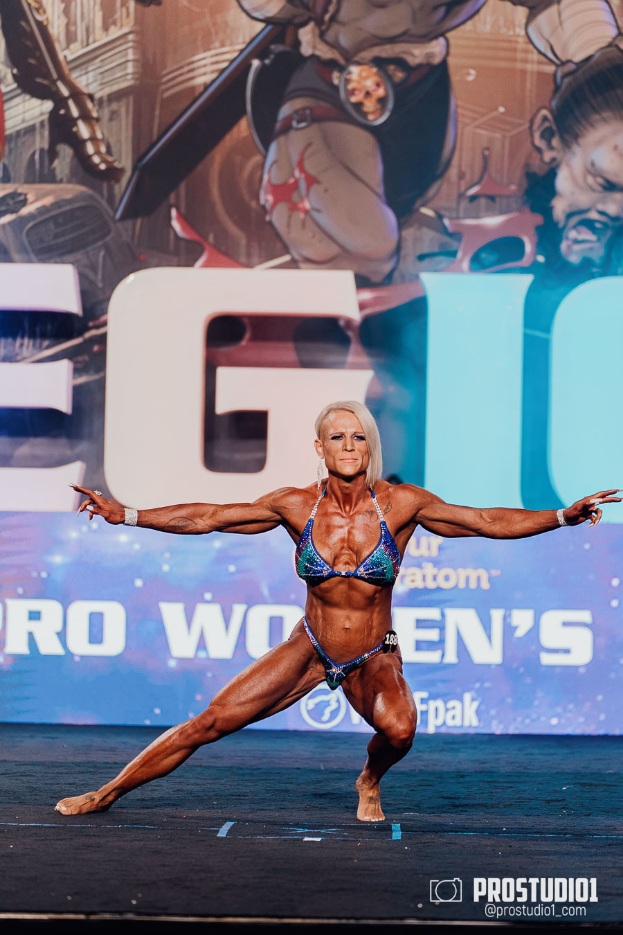 WOMEN’S FINAL IFBB PRO MASTERS. Photo & Video Production Studio #1