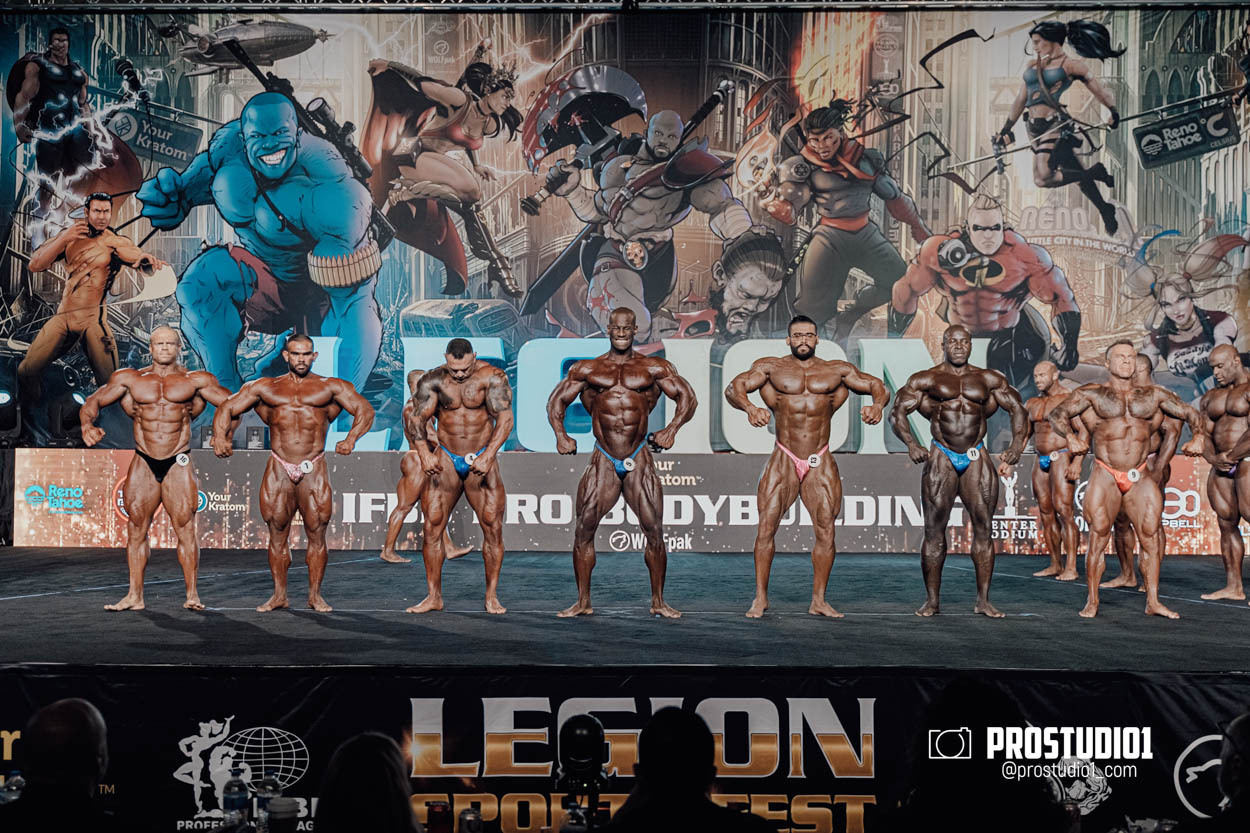 PRO MEN’S BODYBUILDING LEGION SPORTS FEST. Photo & Video Production Studio #1