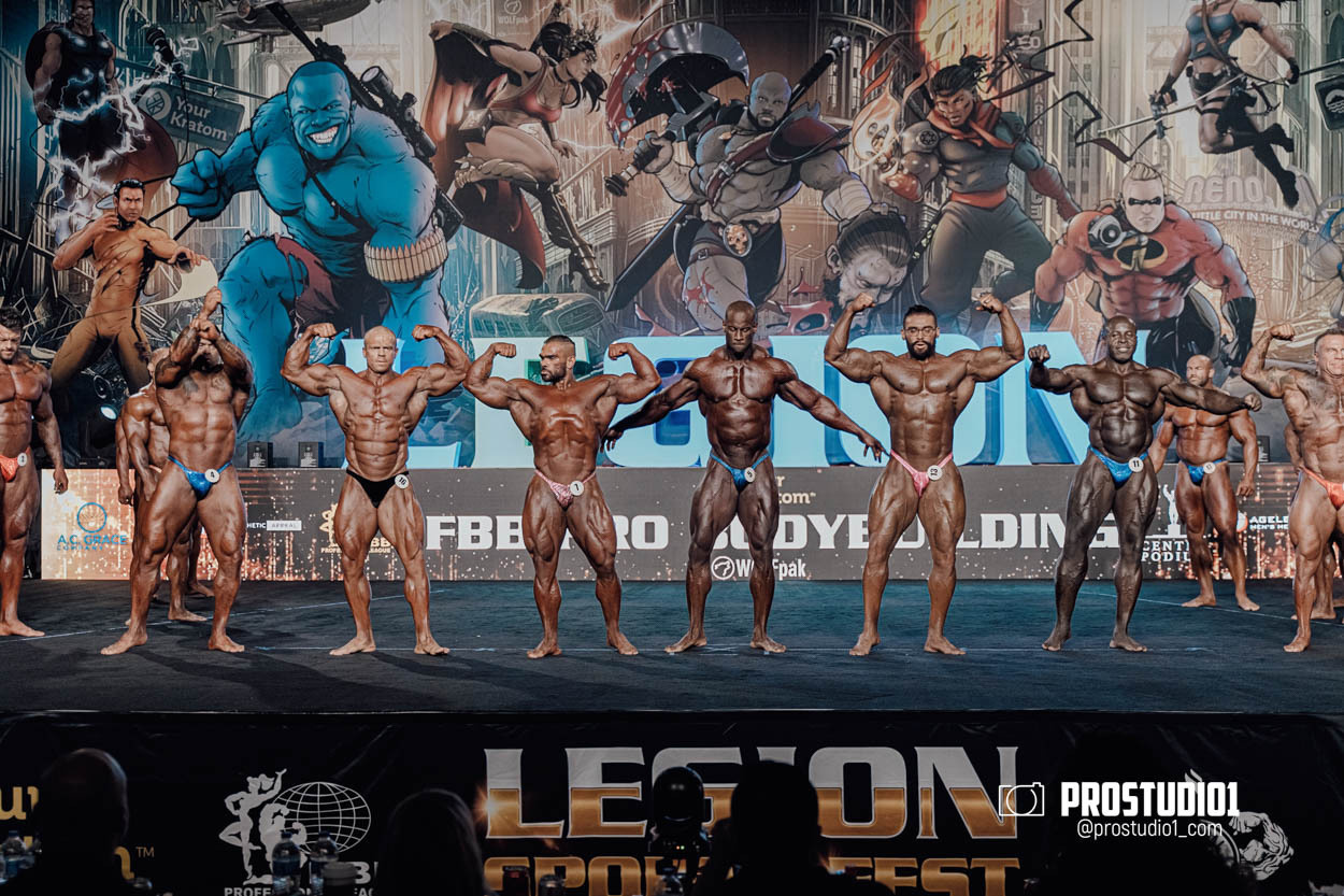 PRO MEN’S BODYBUILDING LEGION SPORTS FEST. Photo & Video Production Studio #1
