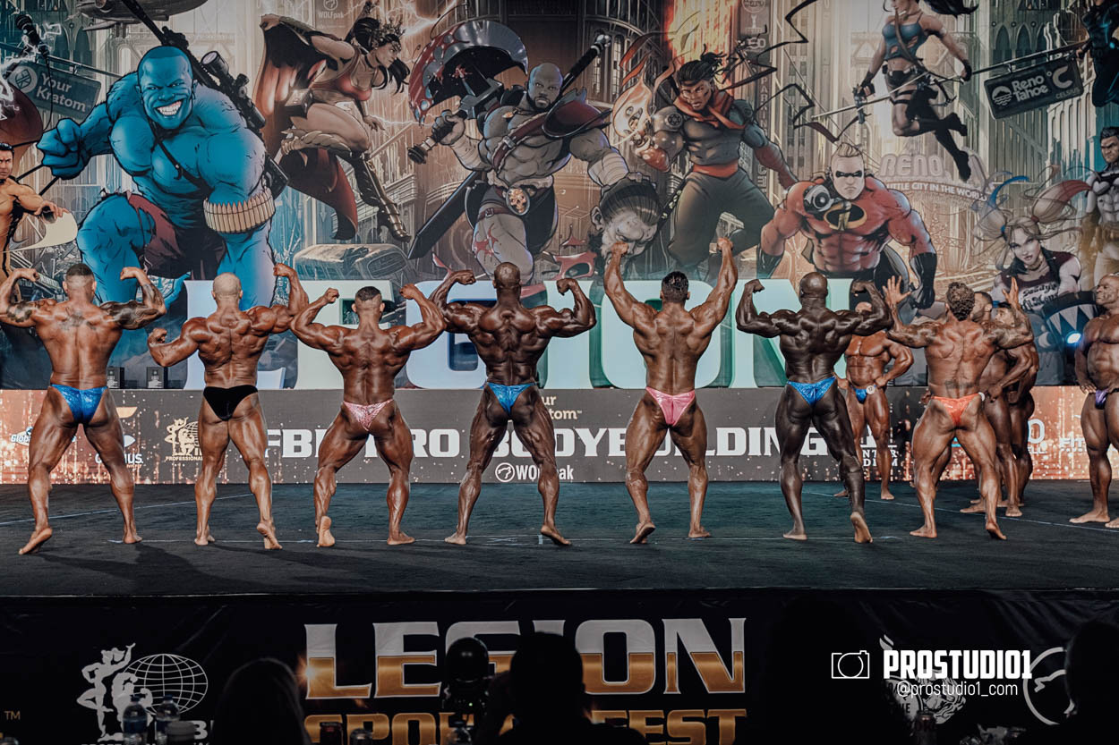 PRO MEN’S BODYBUILDING LEGION SPORTS FEST. Photo & Video Production Studio #1