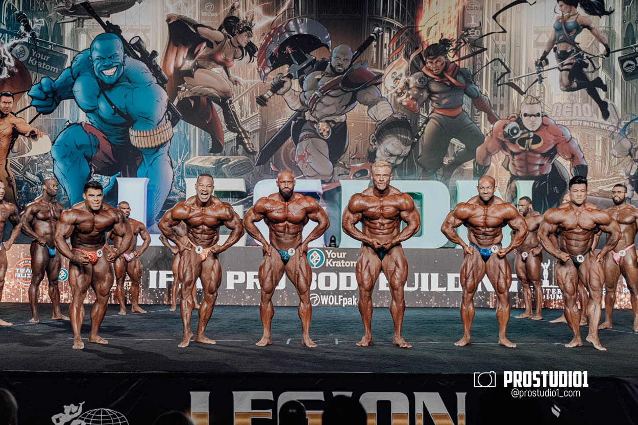 PRO MEN’S BODYBUILDING LEGION SPORTS FEST. Photo & Video Production Studio #1