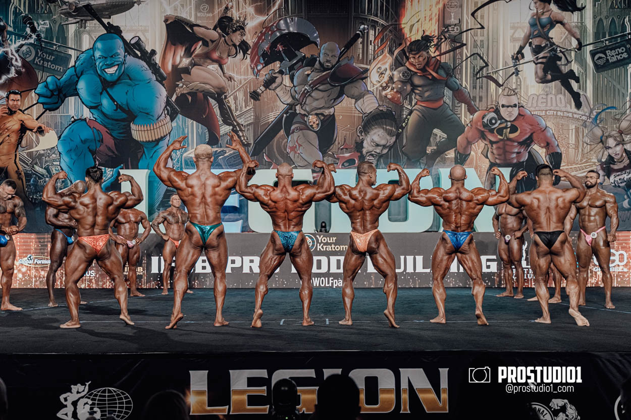 PRO MEN’S BODYBUILDING LEGION SPORTS FEST. Photo & Video Production Studio #1
