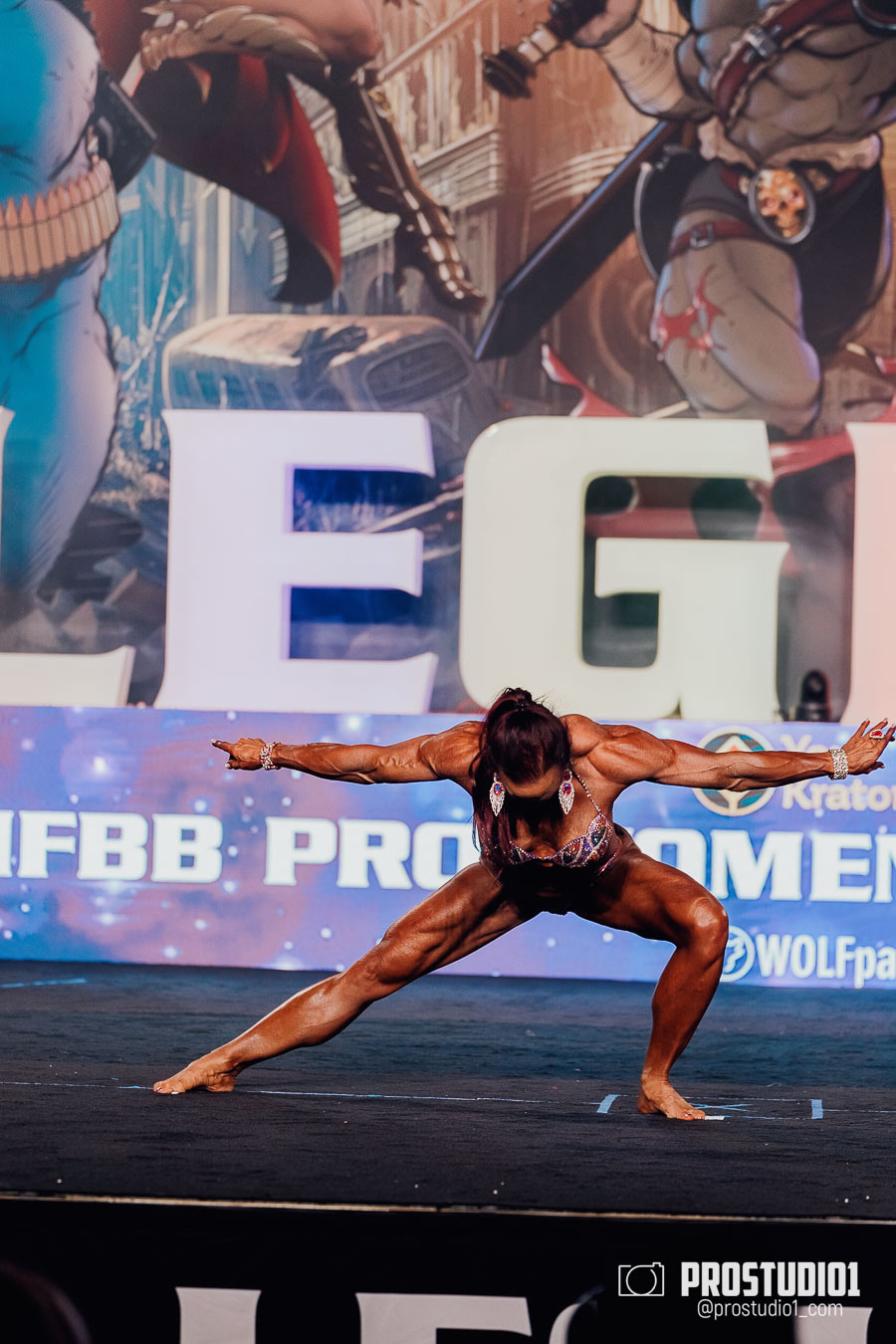 WOMEN’S FINAL IFBB PRO MASTERS. Photo & Video Production Studio #1