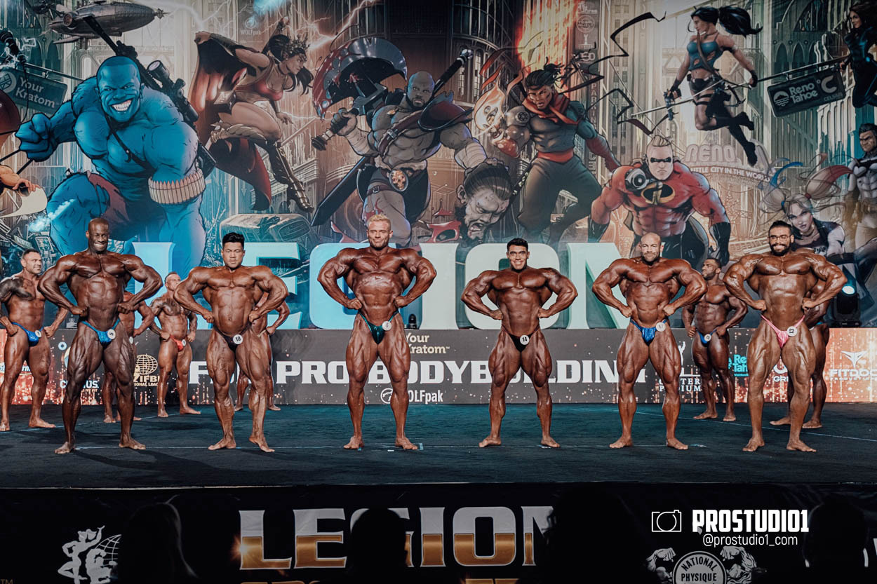 PRO MEN’S BODYBUILDING LEGION SPORTS FEST. Photo & Video Production Studio #1