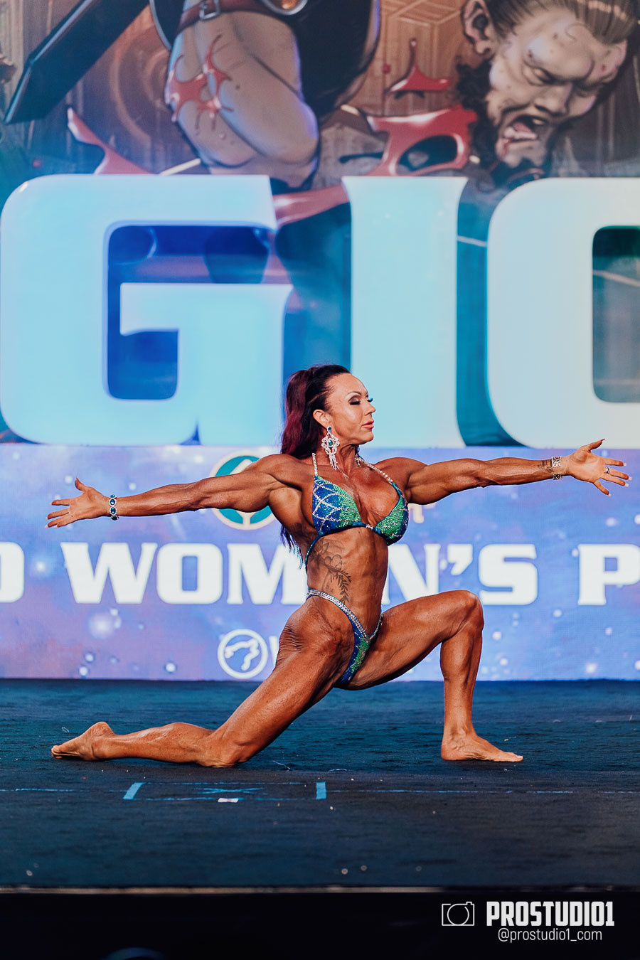 WOMEN’S FINAL IFBB PRO MASTERS. Photo & Video Production Studio #1