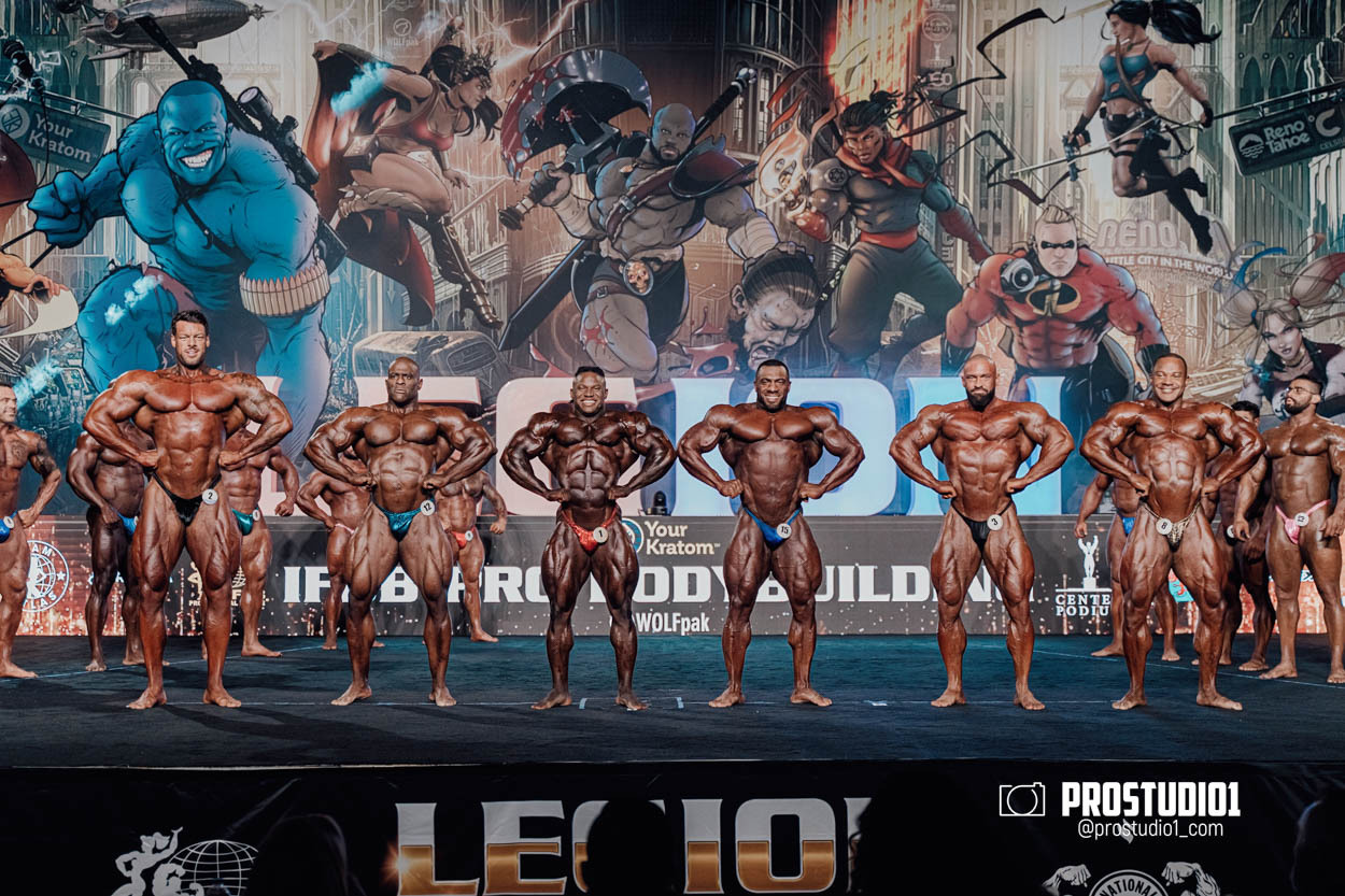PRO MEN’S BODYBUILDING LEGION SPORTS FEST. Photo & Video Production Studio #1