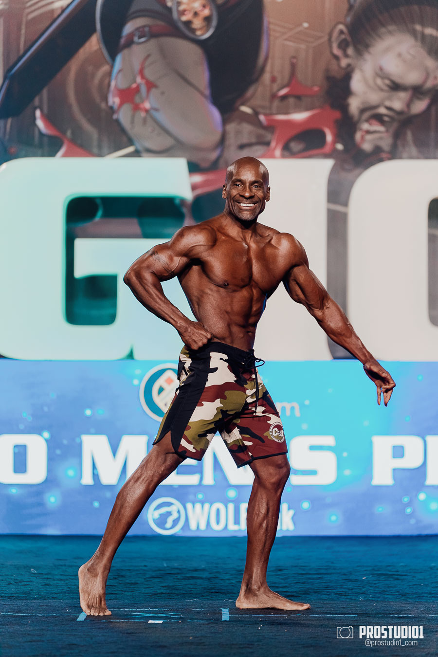 MEN’S FINAL IFBB PRO MASTERS. Photo & Video Production Studio #1