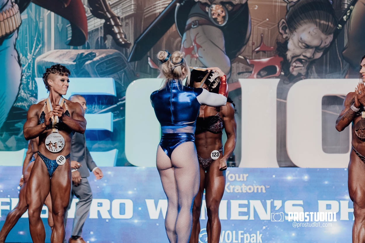 PRO WOMEN’S PHYSIQUE LEGION SPORTS FEST. Photo & Video Production Studio #1