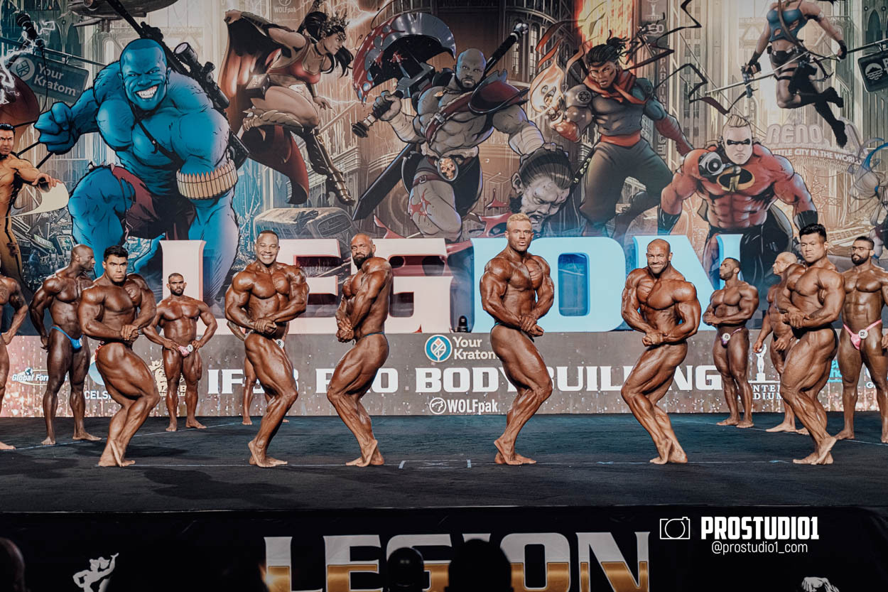 PRO MEN’S BODYBUILDING LEGION SPORTS FEST. Photo & Video Production Studio #1