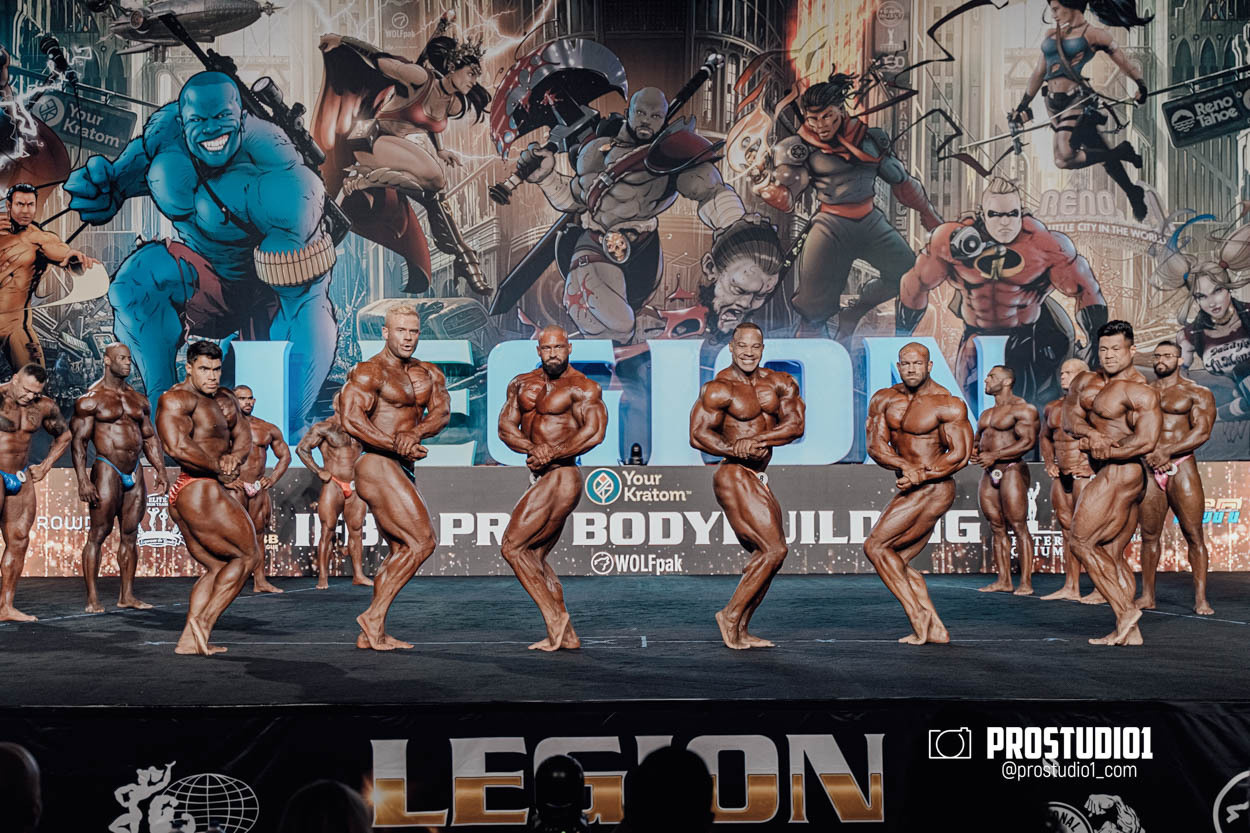 PRO MEN’S BODYBUILDING LEGION SPORTS FEST. Photo & Video Production Studio #1