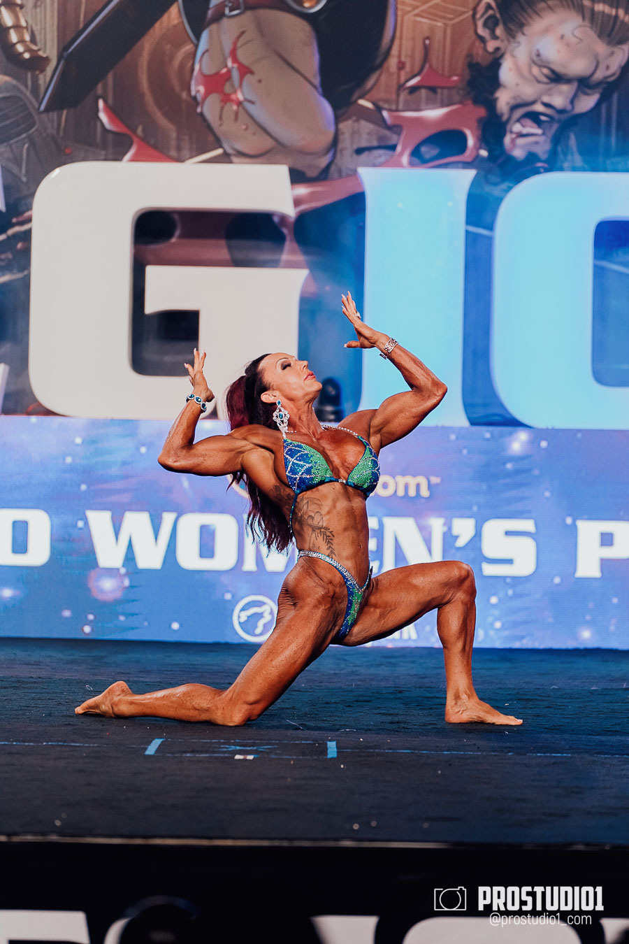 WOMEN’S FINAL IFBB PRO MASTERS. Photo & Video Production Studio #1