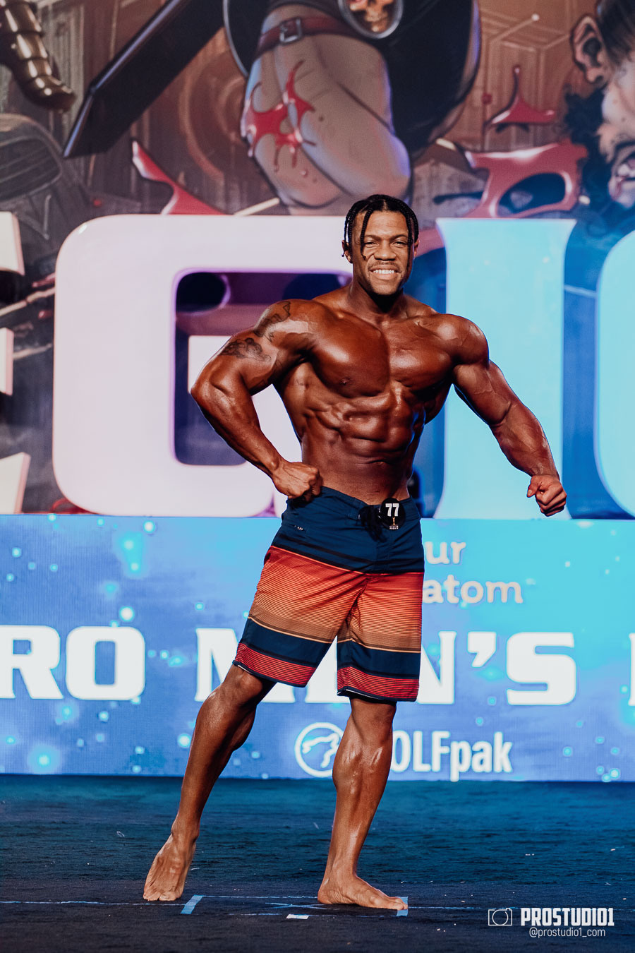 MEN’S FINAL IFBB PRO MASTERS. Photo & Video Production Studio #1