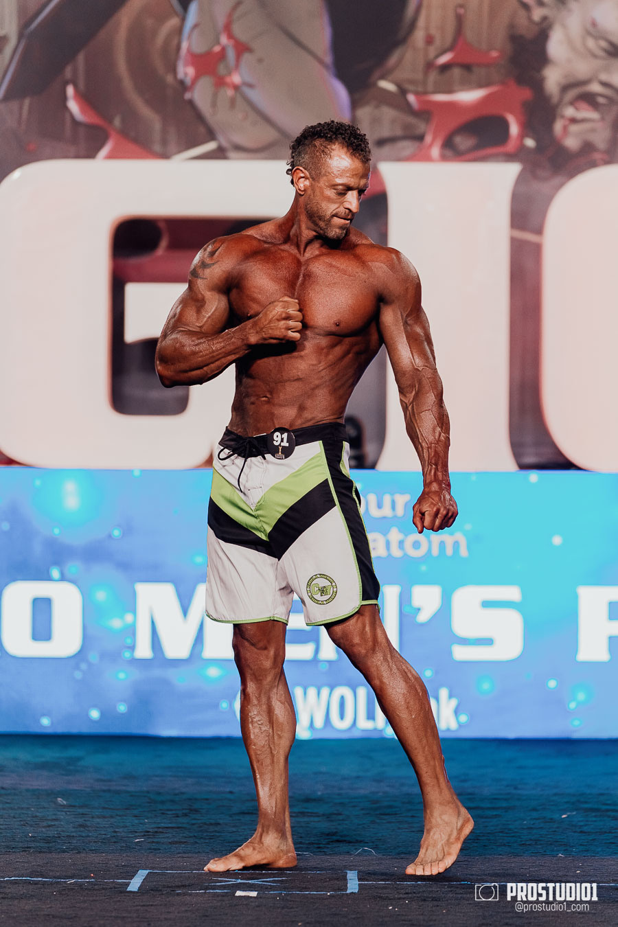 MEN’S FINAL IFBB PRO MASTERS. Photo & Video Production Studio #1