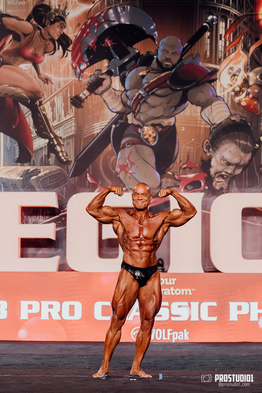 MEN’S FINAL IFBB PRO MASTERS. Photo & Video Production Studio #1