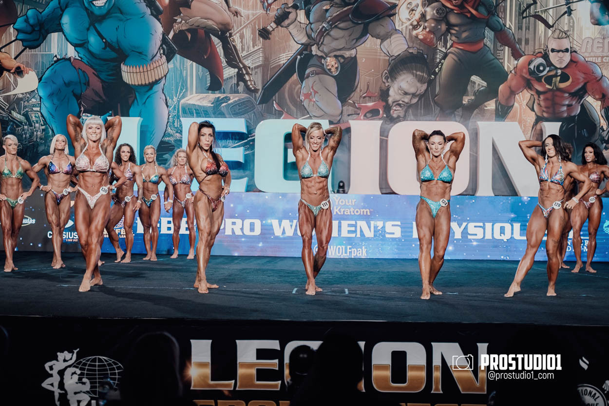 PRO WOMEN’S PHYSIQUE LEGION SPORTS FEST. Photo & Video Production Studio #1