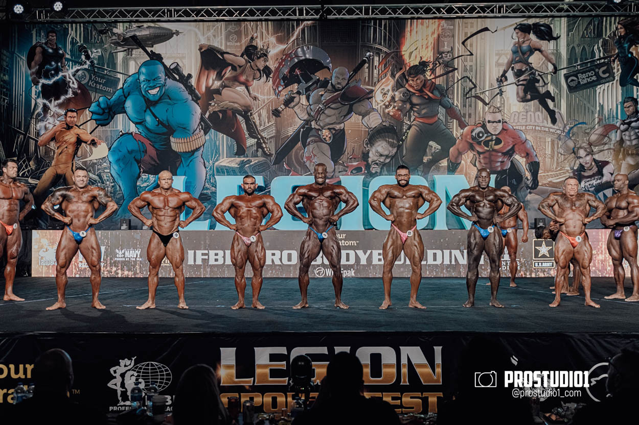 PRO MEN’S BODYBUILDING LEGION SPORTS FEST. Photo & Video Production Studio #1