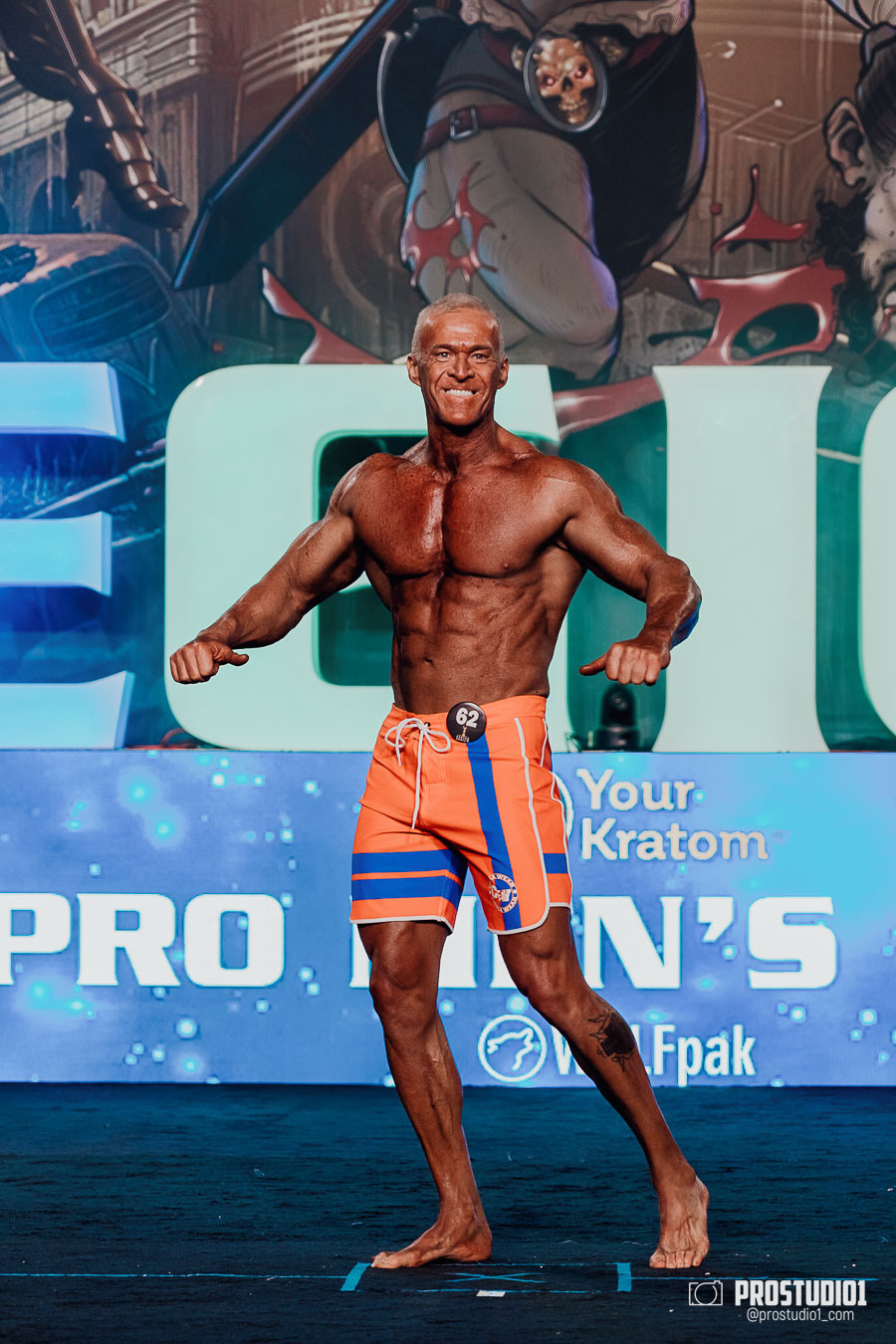 MEN’S FINAL IFBB PRO MASTERS. Photo & Video Production Studio #1