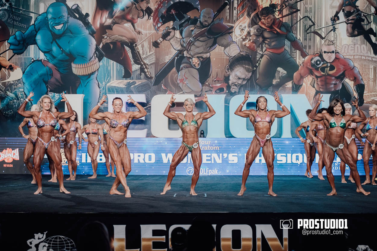 PRO WOMEN’S PHYSIQUE LEGION SPORTS FEST. Photo & Video Production Studio #1