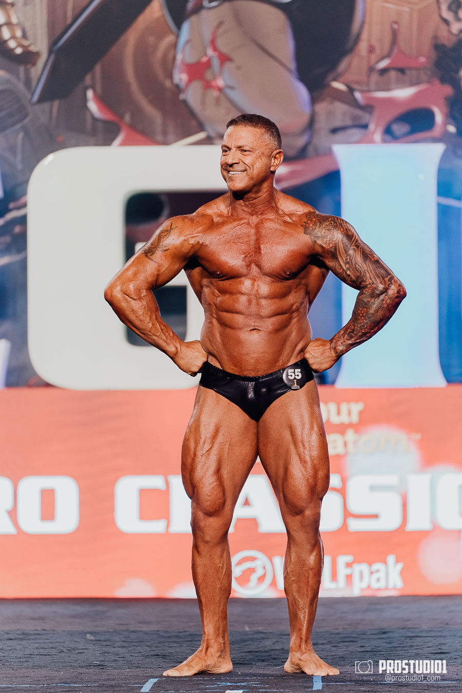 MEN’S FINAL IFBB PRO MASTERS. Photo & Video Production Studio #1