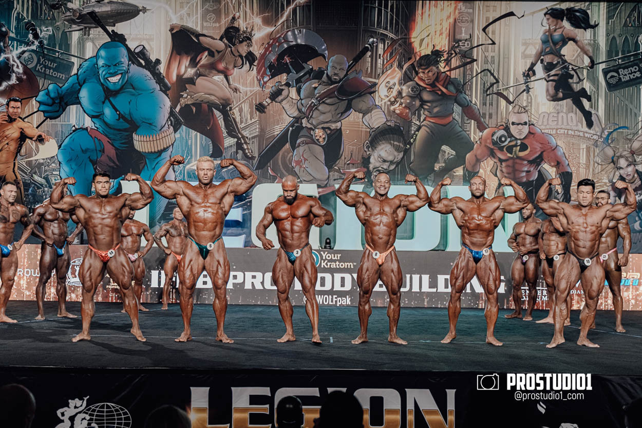 PRO MEN’S BODYBUILDING LEGION SPORTS FEST. Photo & Video Production Studio #1